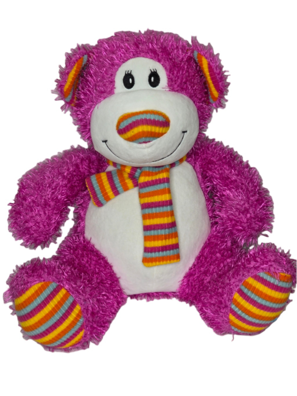 Girls Unbranded Stuffed Animal Plush Bear One Size Pink Multi-color